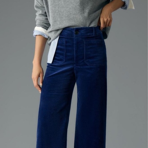 NWT Anthropologie Colette Cropped Wide Leg ✨👖 - Picture 6 of 7
